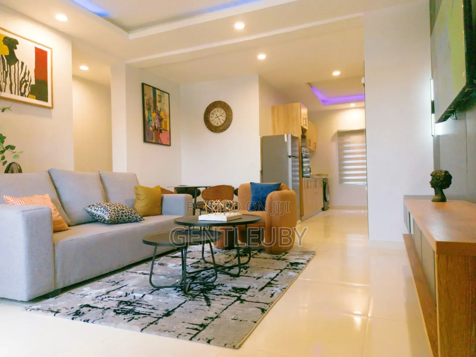 Furnished 2bdrm Apartment in Igbo Efon, Lekki Phase 2 for Rent in Lekki Phase 2