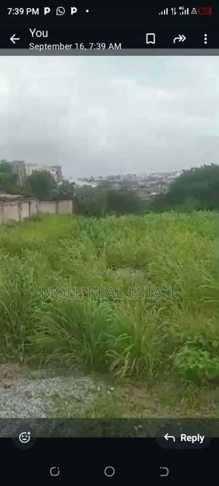 Two Plots Facing Isheri Osun Ijegun Road in Ijegun