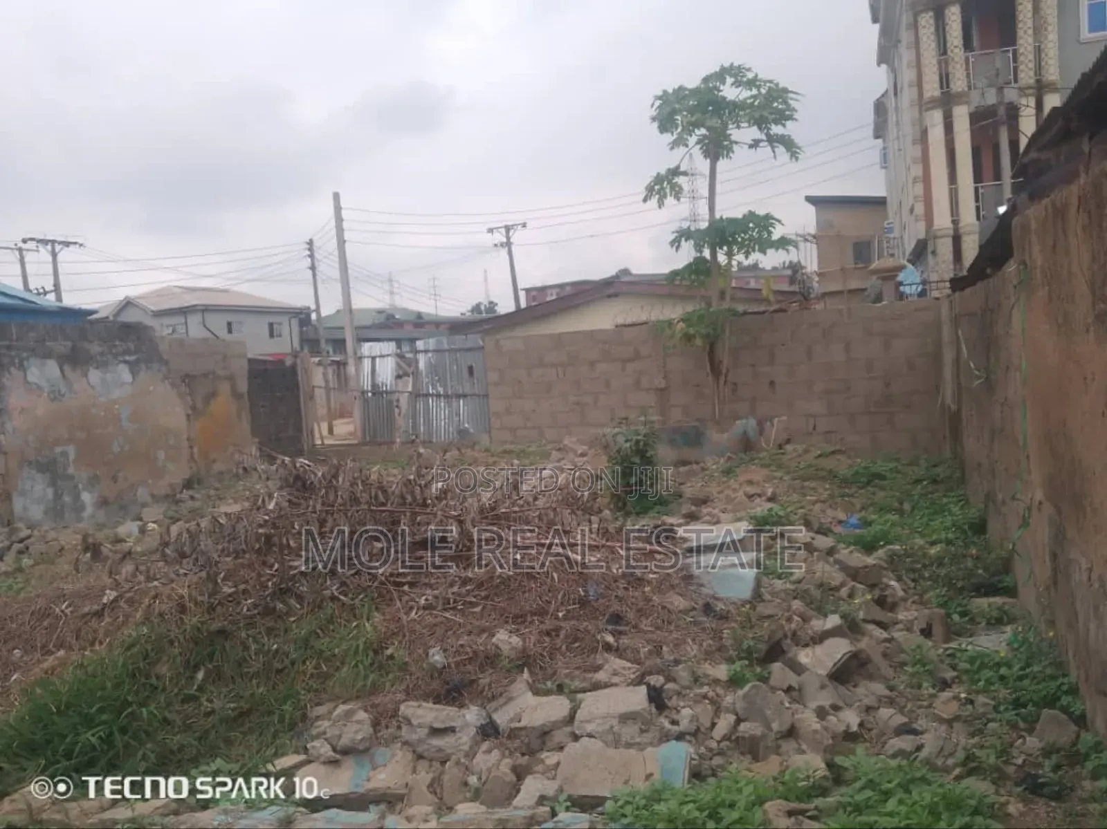 30ft by 120ft Half Plot Baptist Bustop Ijegemo New Expressway in Ijegun