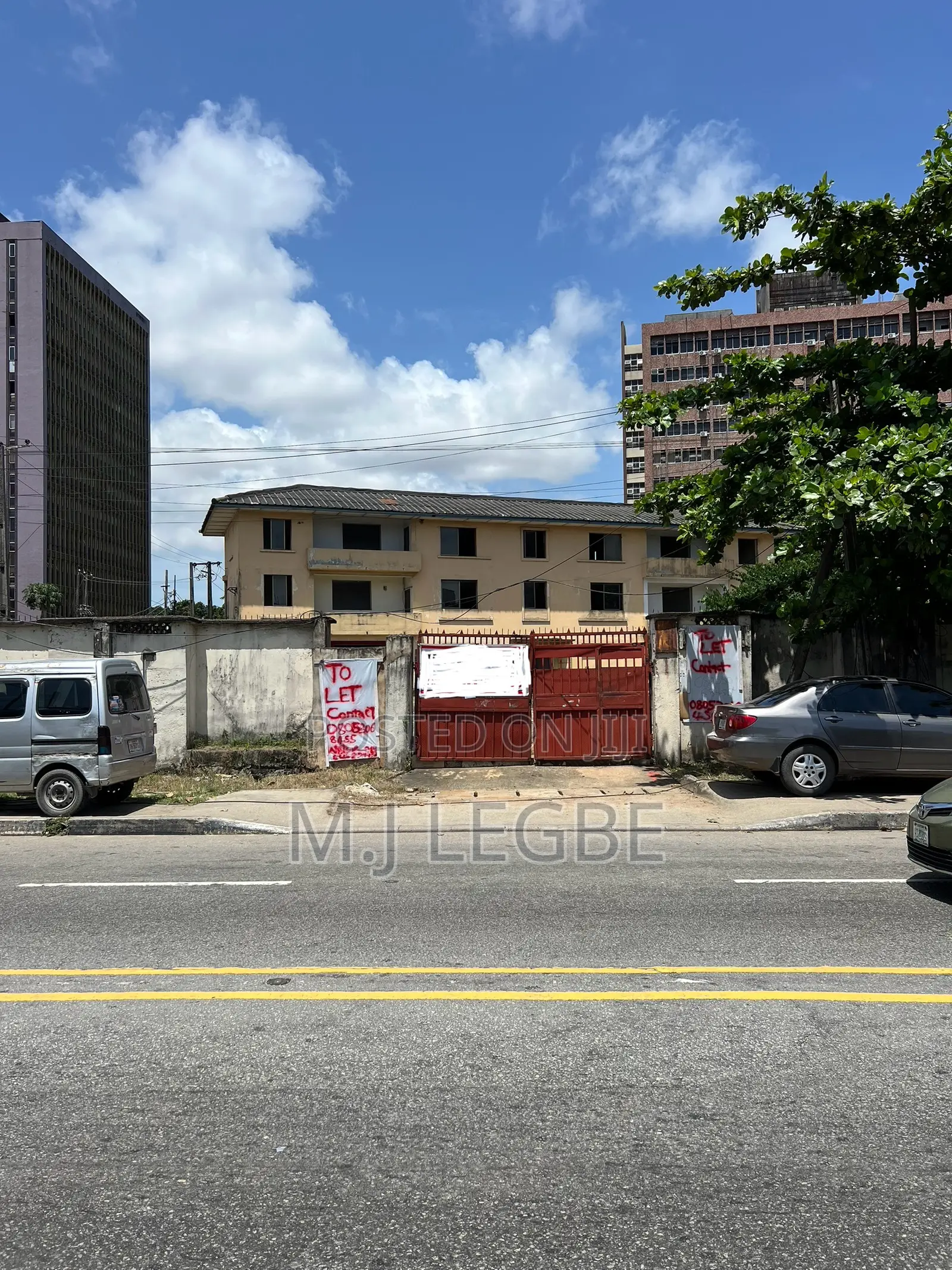 A Fenced and Gated Property With a Demolishable Structure in Ikoyi