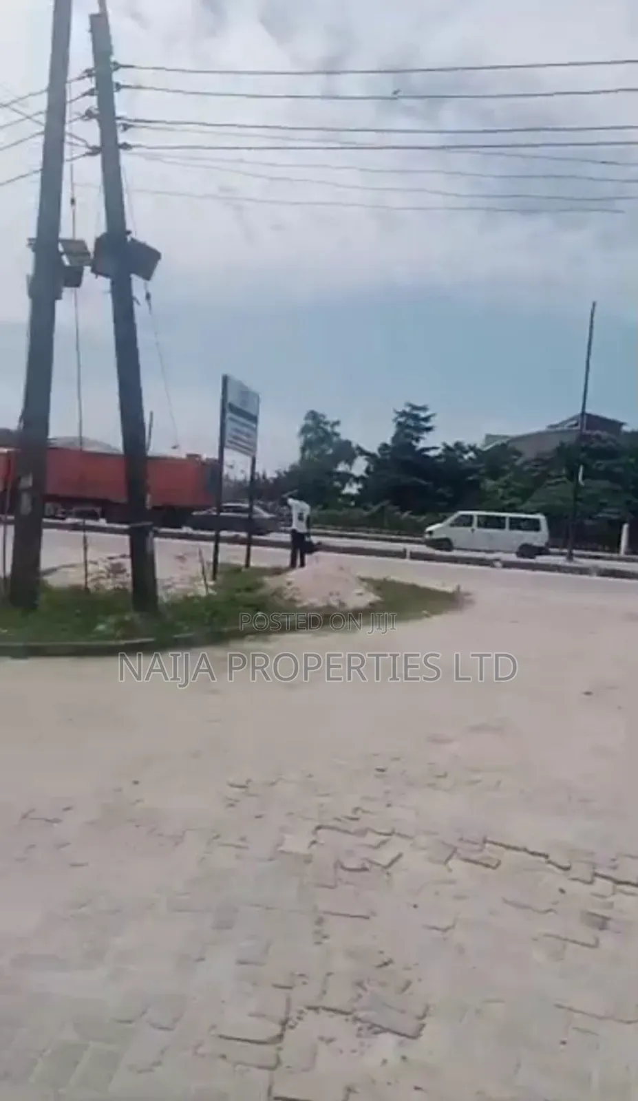 4 Plots of Land Directly Facing the Espress Way at Abijo Gra Axis in Abijo