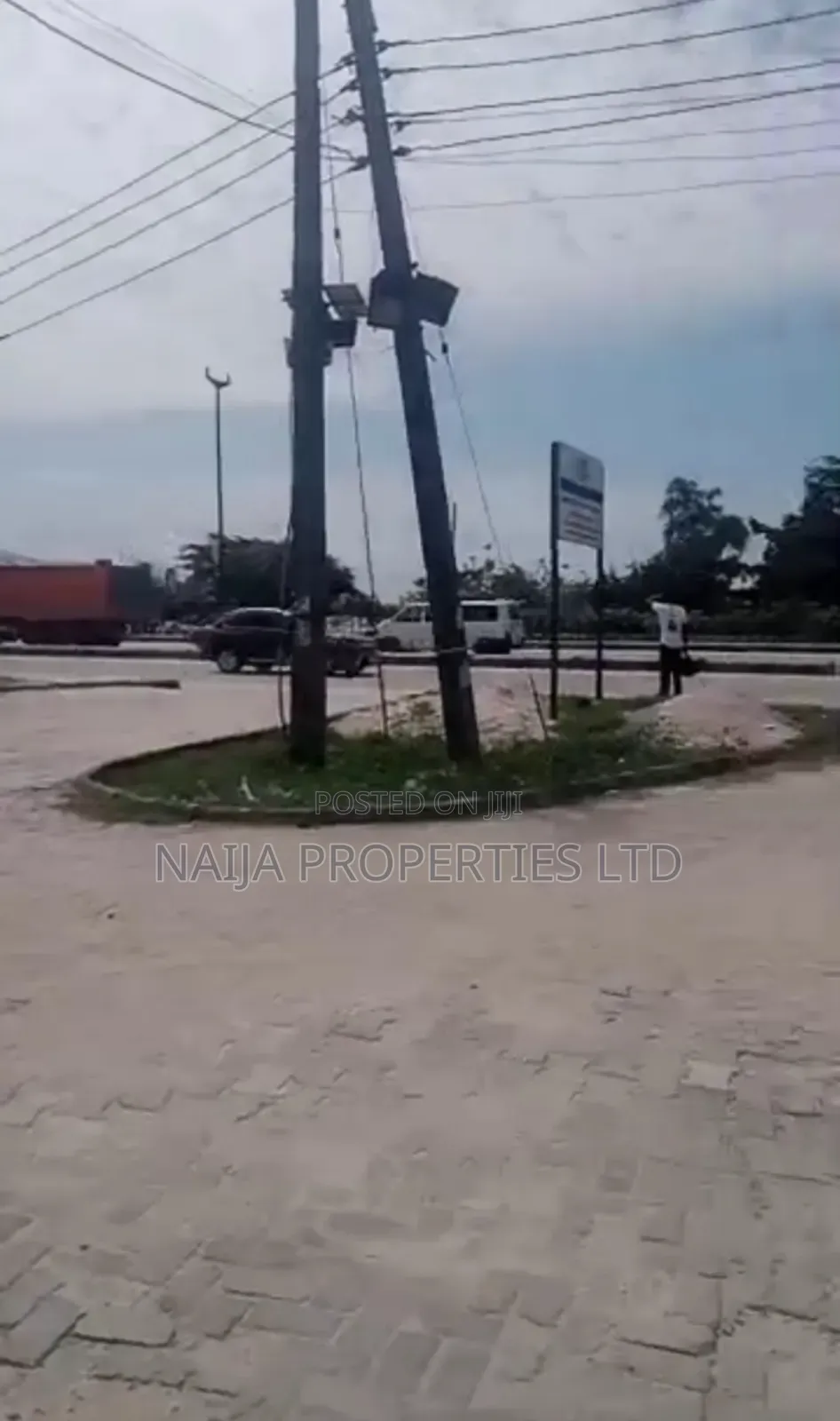 4 Plots of Land Directly Facing the Espress Way at Abijo Gra Axis in Abijo
