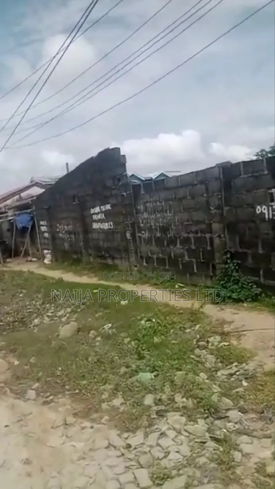 4 Plots of Land Directly Facing the Espress Way at Abijo Gra Axis in Abijo