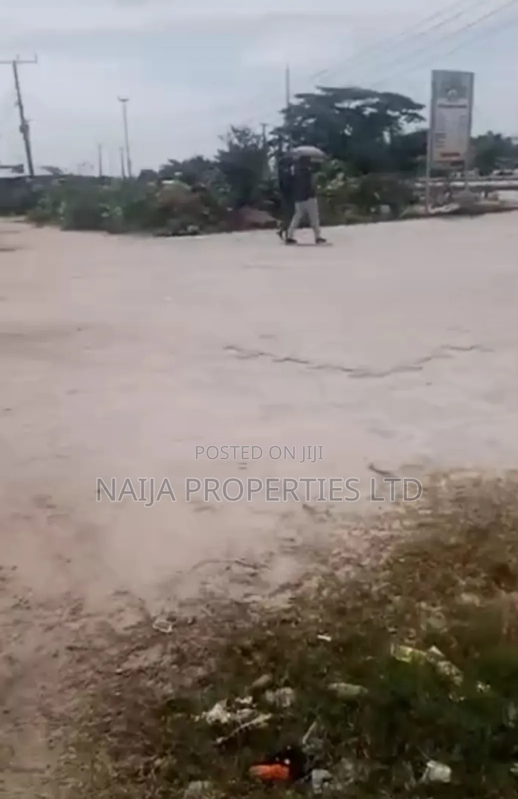 4 Plots of Land Directly Facing the Espress Way at Abijo Gra Axis in Abijo