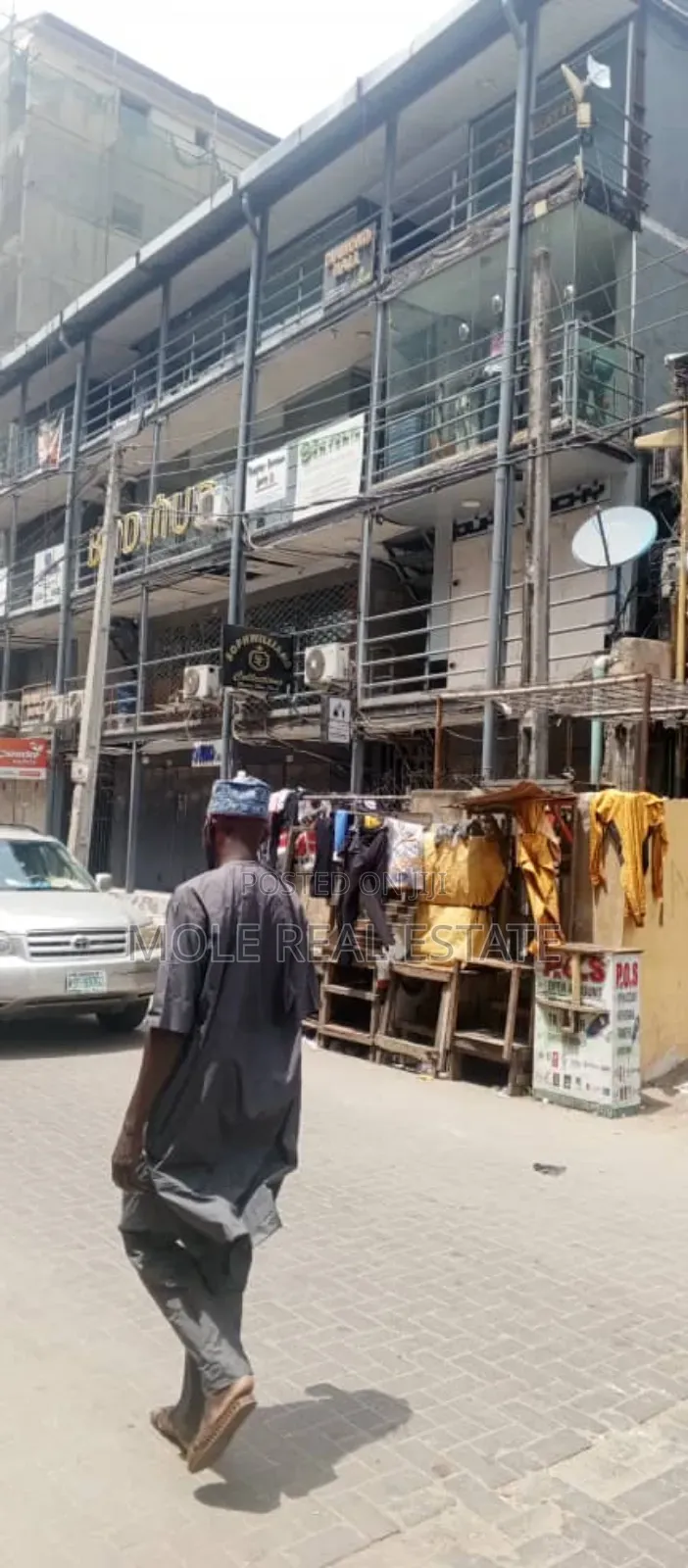1,200sqm Shoping Complex 150 Shops Broad Street Lagos in Adeniyi Jones