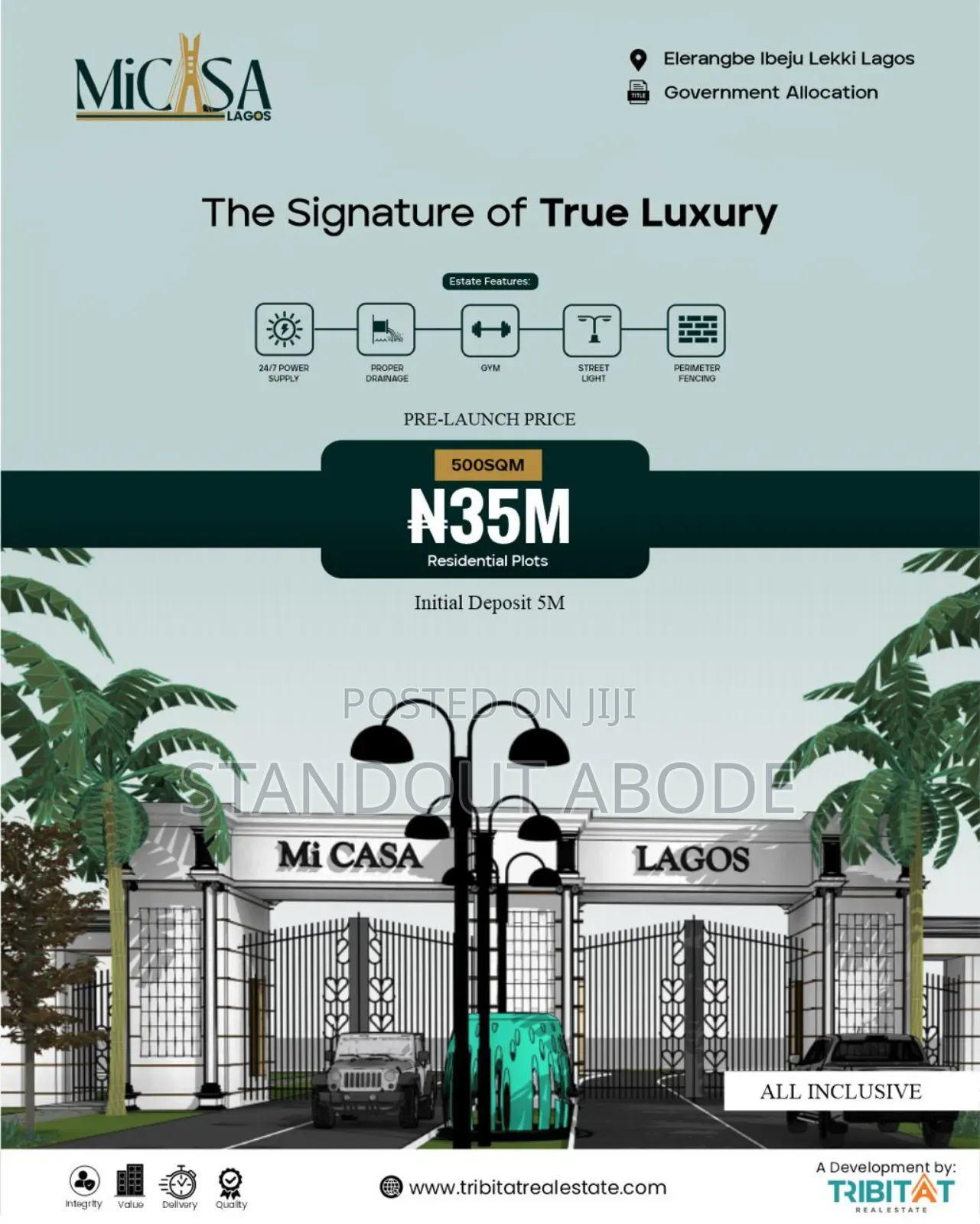 Latest Deal, Right Location Invest Buy Land in Micasa Lagos in Elerangbe