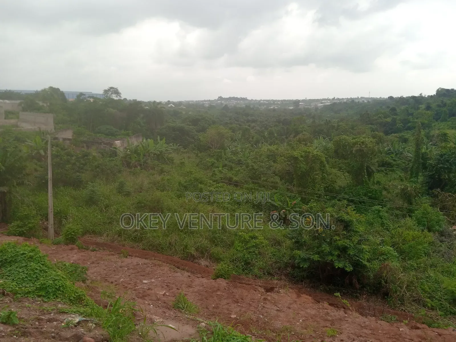Commercial Land Facing D New Constructed Interchange Express/ Rd in Sagamu