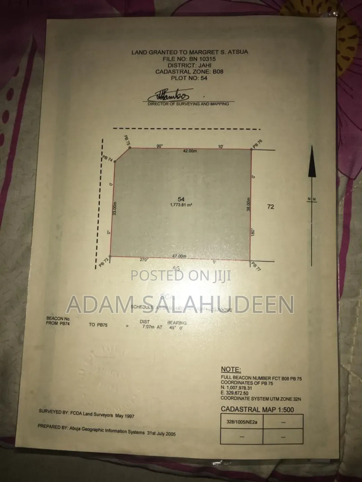 Jahi Plot For Sale in Jahi