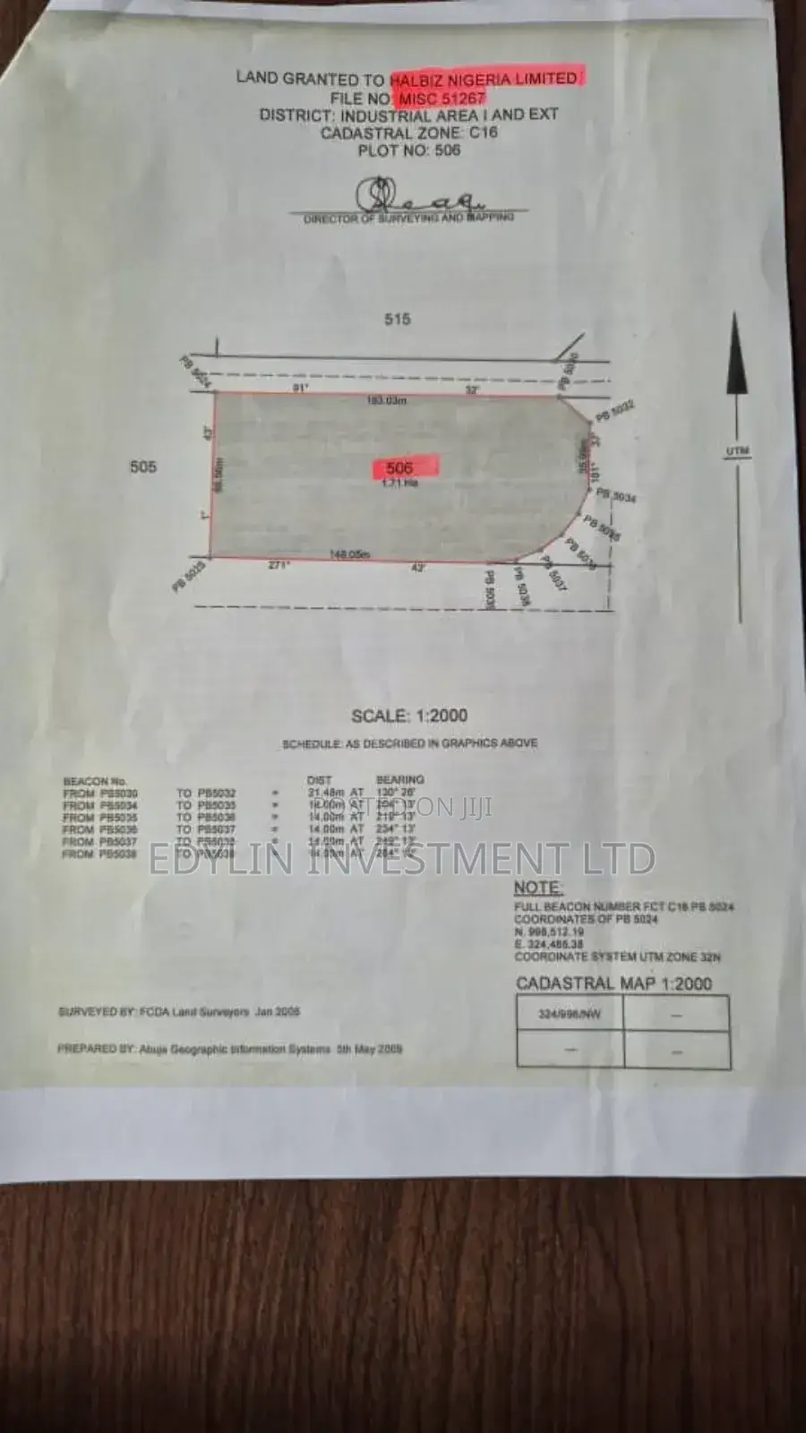 Residential Land at Idu. FCT Abuja in Idu