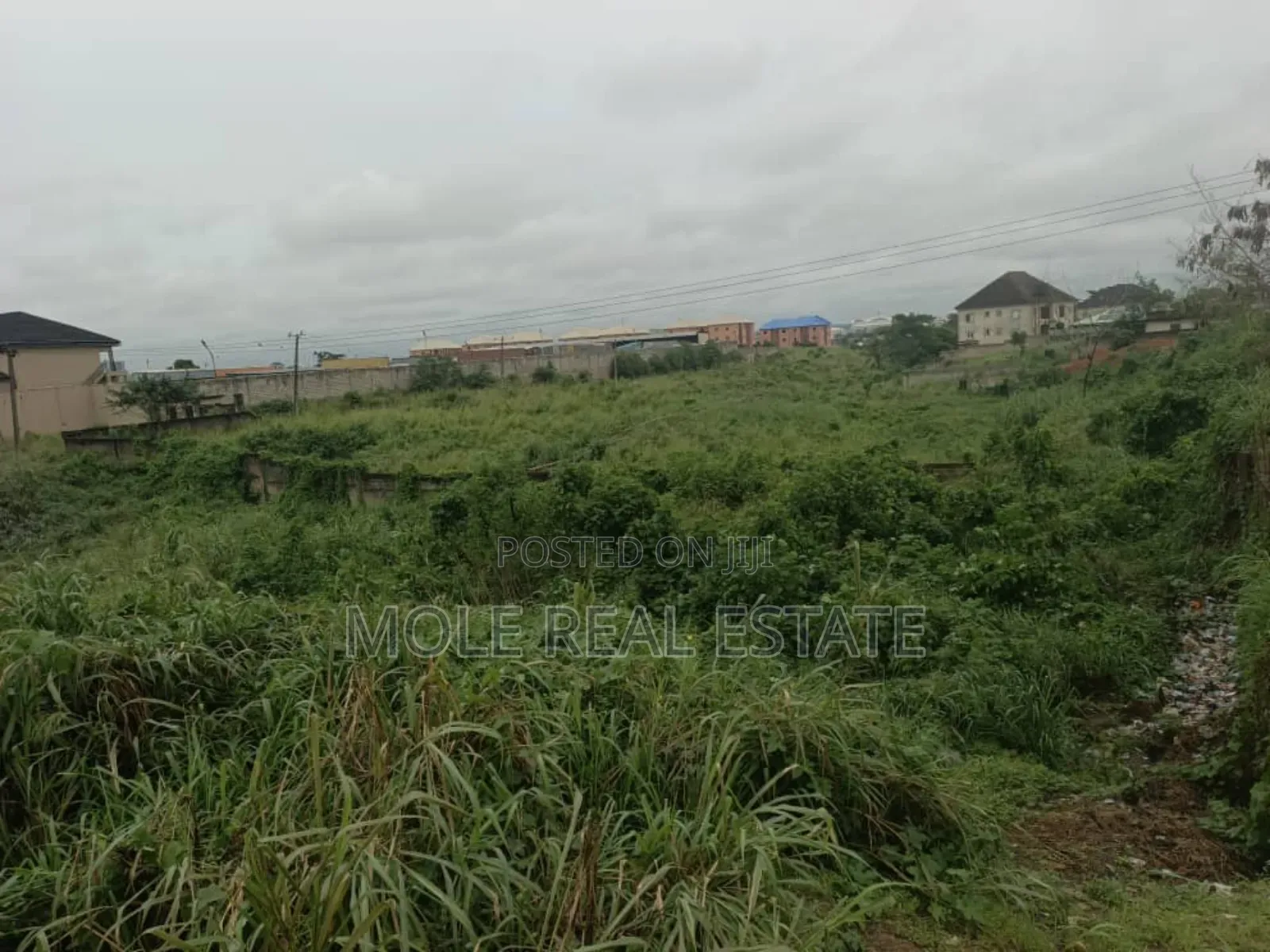 3 Acers of Land Facing Lagos Ibadan at Ibafo Fenced in Obafemi-Owode