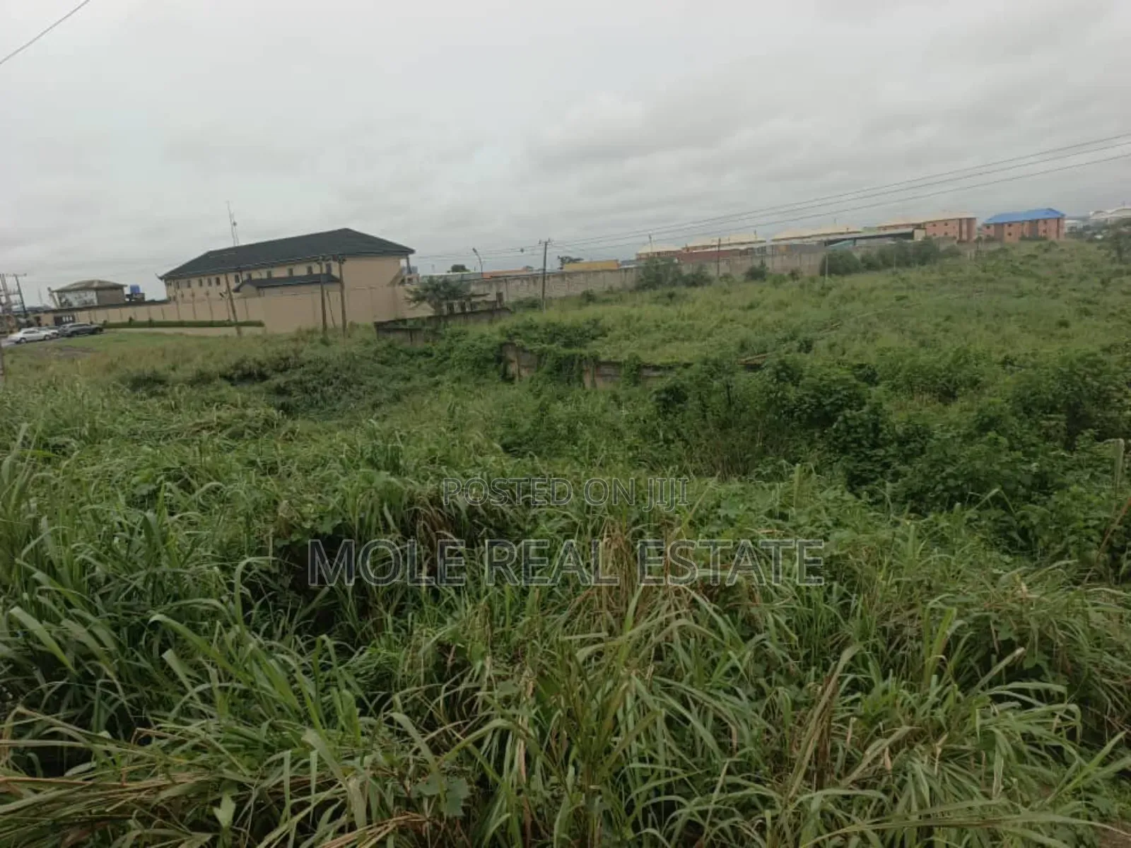 3 Acers of Land Facing Lagos Ibadan at Ibafo Fenced in Obafemi-Owode