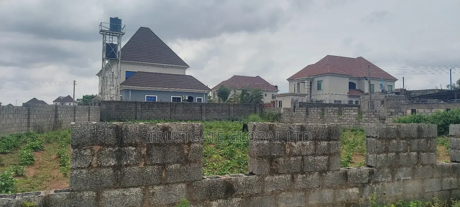 Fenced Plot of Land for Sale in Idu
