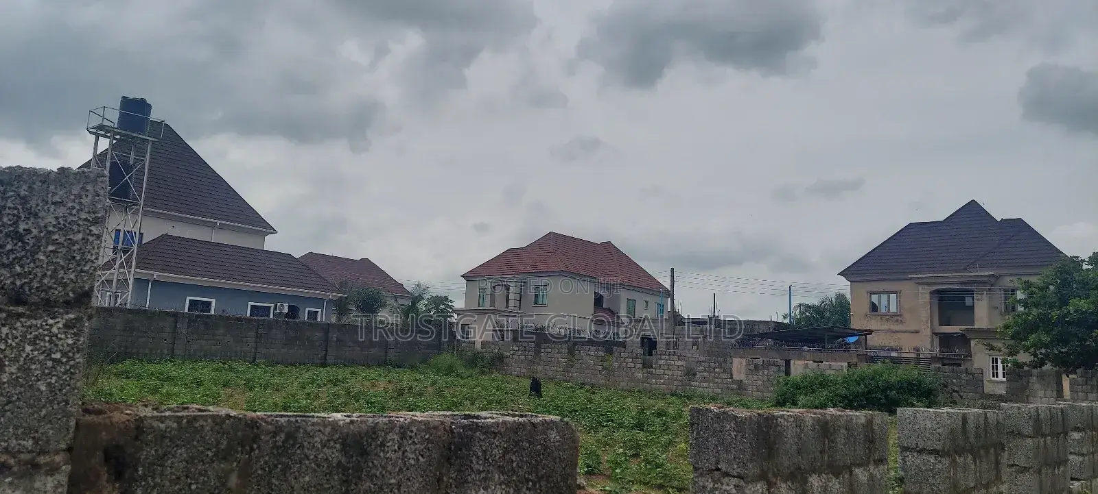 Fenced Plot of Land for Sale in Idu
