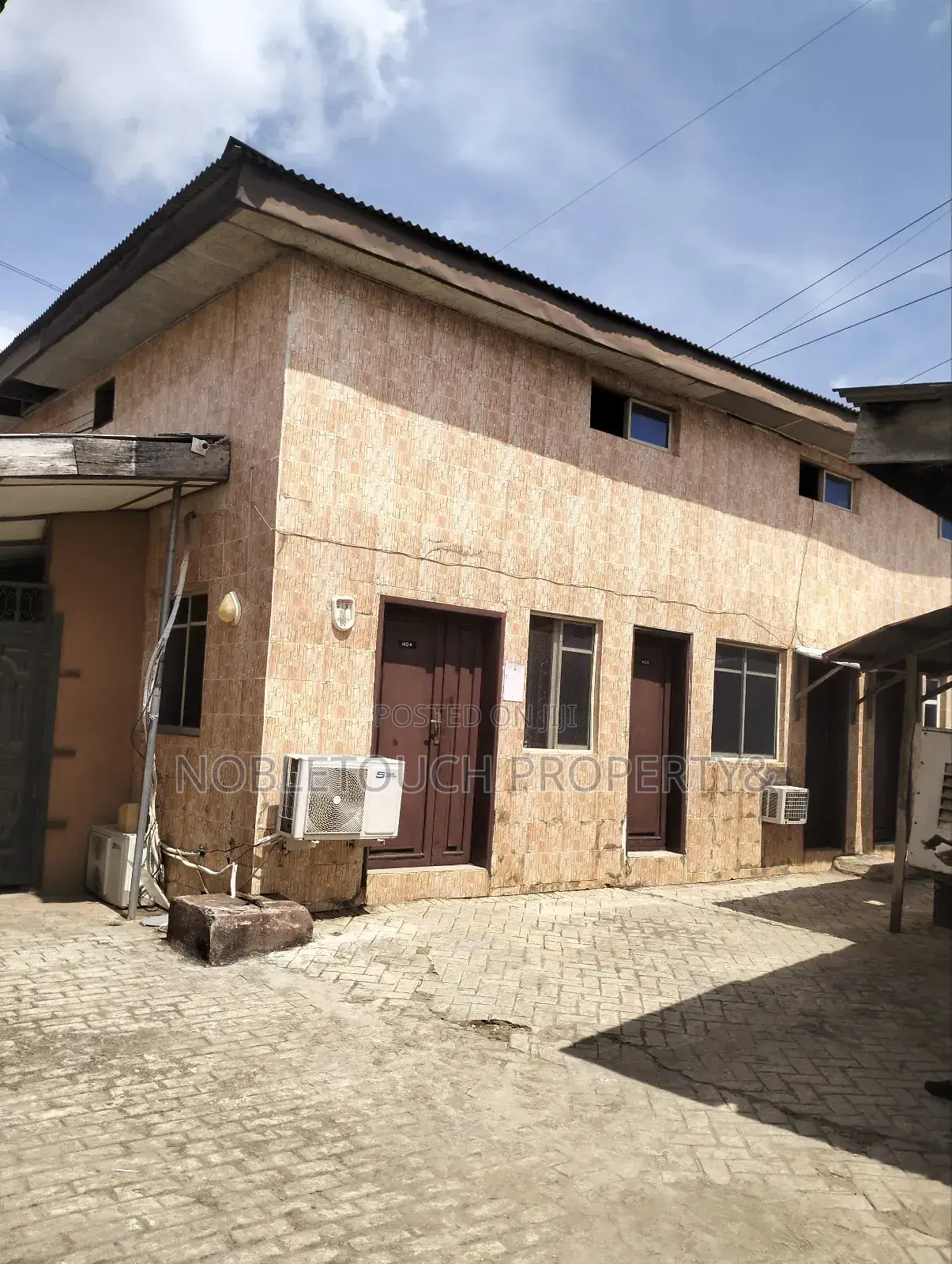 Commercial Hall/Warehouse Off the Major Road at Oluwaga Ipaja Lagos in Ipaja