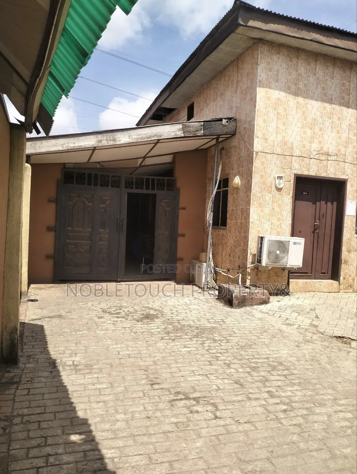Commercial Hall/Warehouse Off the Major Road at Oluwaga Ipaja Lagos in Ipaja