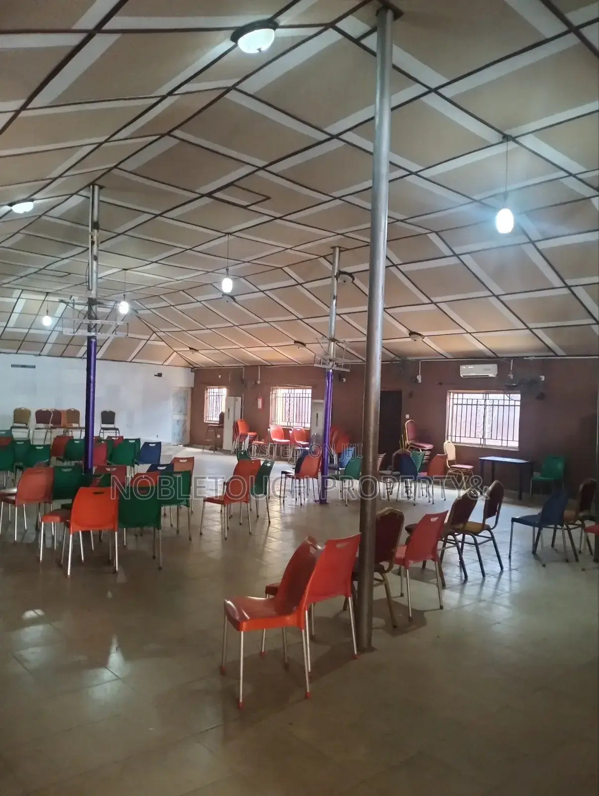 Commercial Hall/Warehouse Off the Major Road at Oluwaga Ipaja Lagos in Ipaja