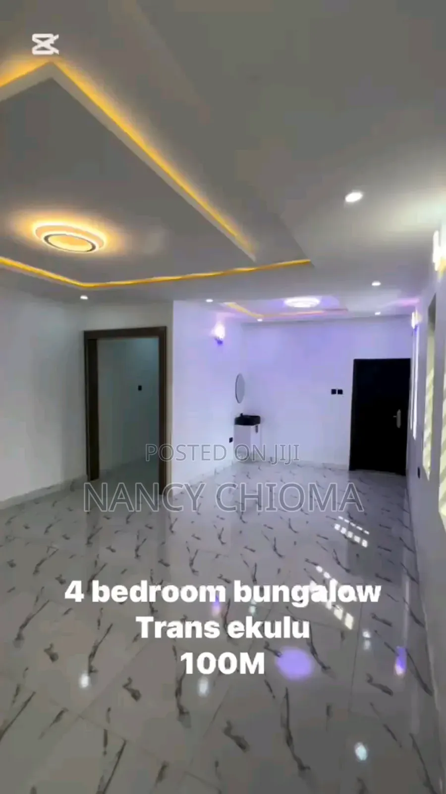 Furnished 4bdrm Bungalow in Transekulu, Enugu for sale in Enugu