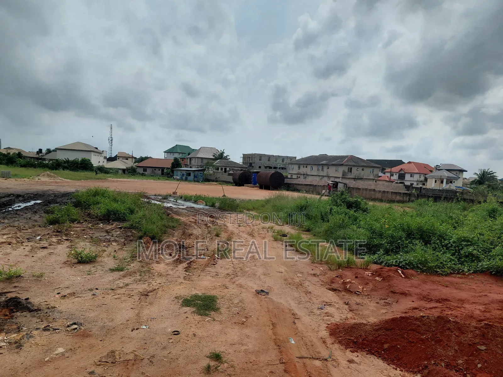 3 Acers of Fenced Ind. Land Facing Ibafo Lag/Ibadan Rd Lag in Obafemi-Owode