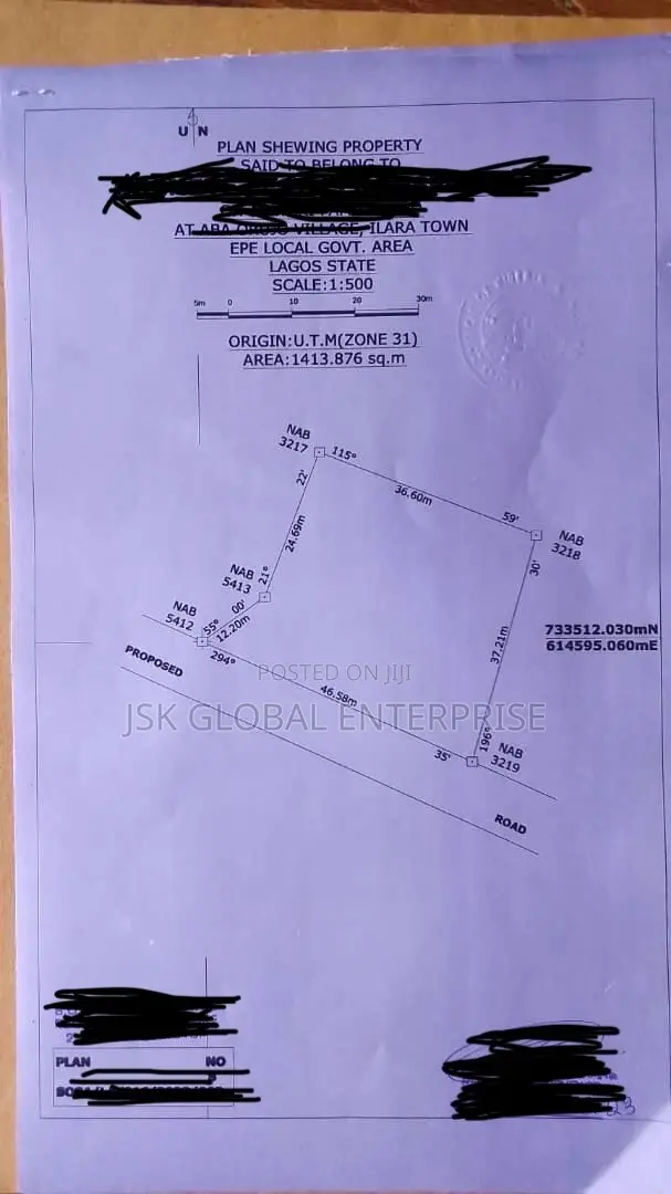 Land for Sale in Epe in Epe