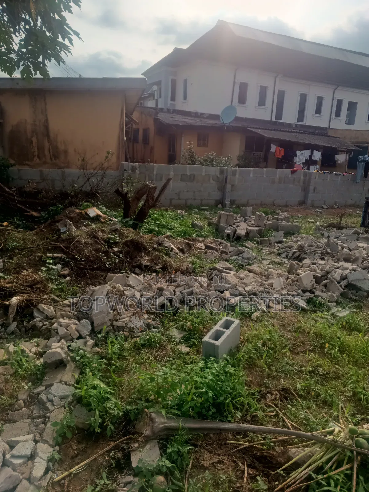 Land Measuring 35 Feet By 85 Feet At Olaniyi New Oko Oba in New Oko Oba