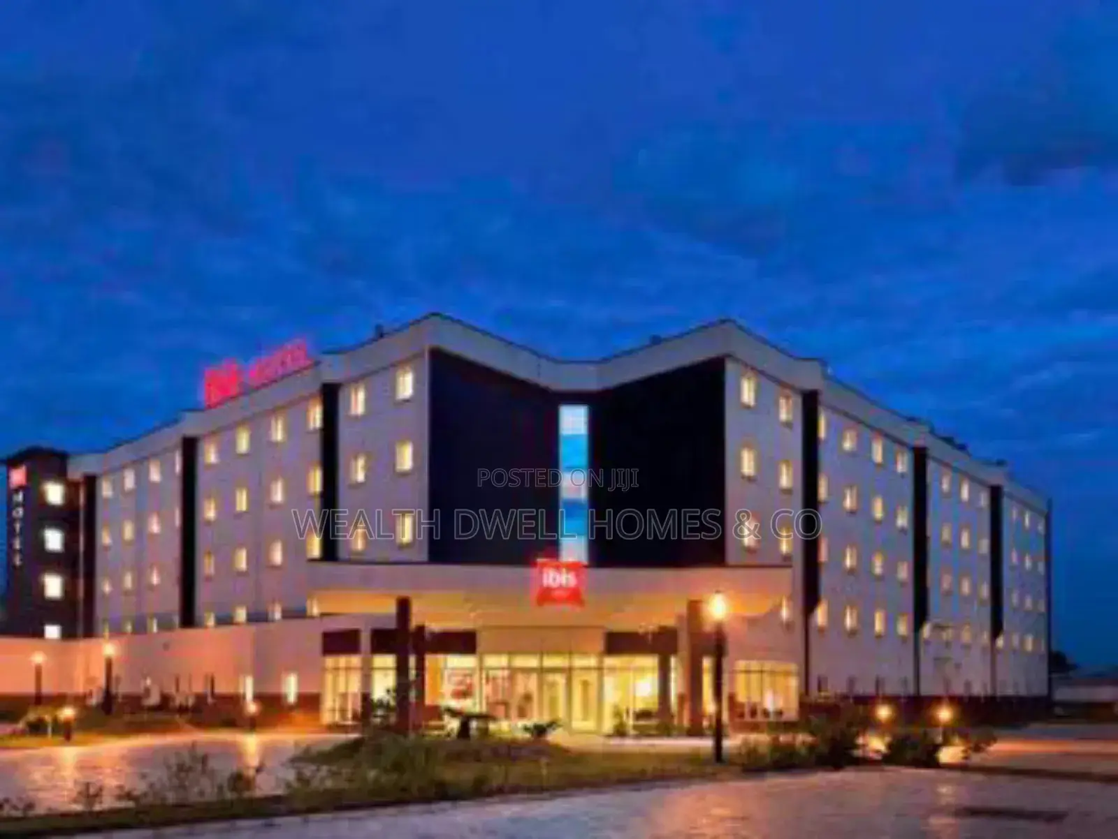 A Functional Luxurious Hotel With 188 Rooms Comprising. in Airport Road / Ikeja