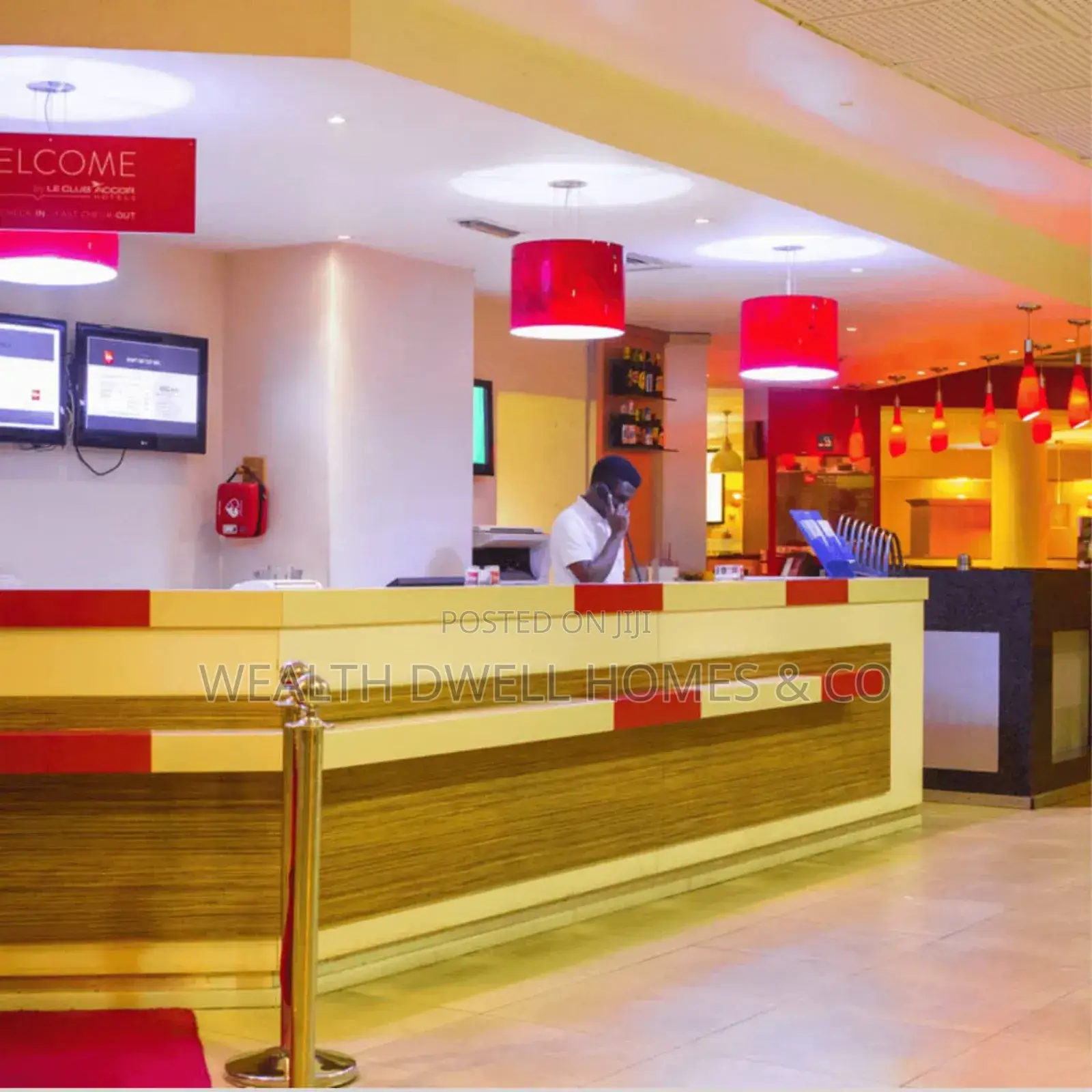 A Functional Luxurious Hotel With 188 Rooms Comprising. in Airport Road / Ikeja