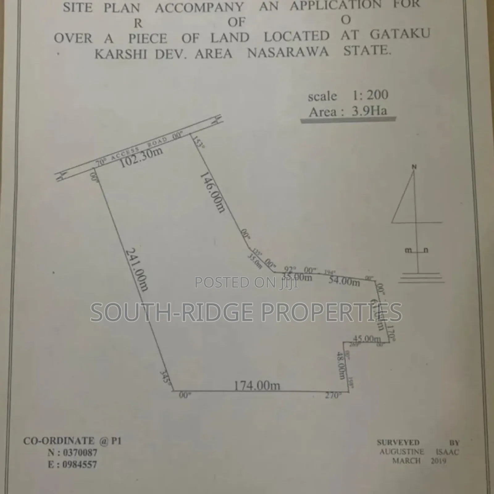 2.58-Hectare Farmland for Sale With Nagis Documentation in Karu-Nasarawa