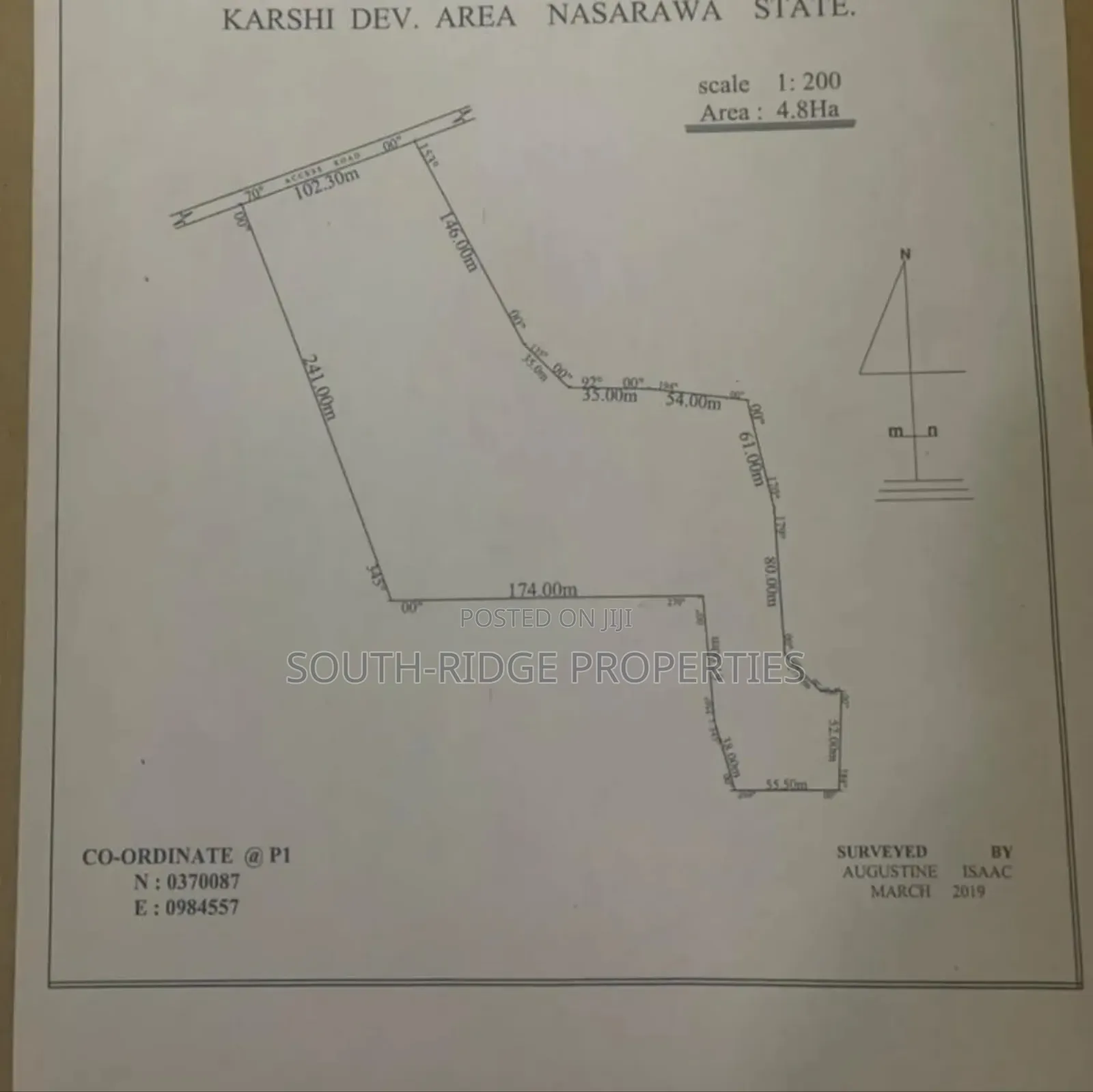 2.58-Hectare Farmland for Sale With Nagis Documentation in Karu-Nasarawa