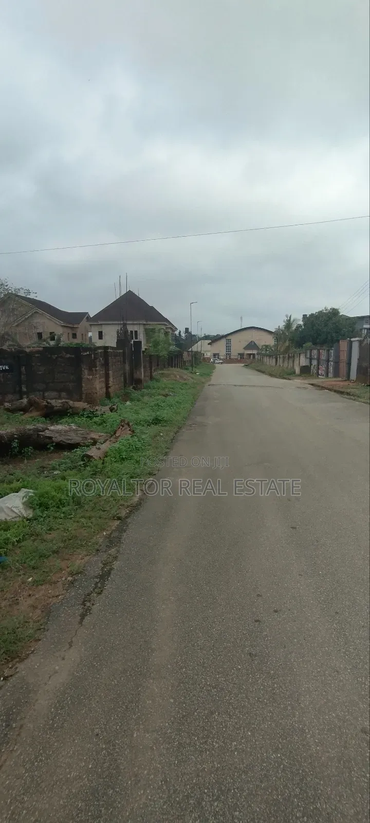 150ft by 150ft Fenced and Gated Along the Tarred Road in Benin City