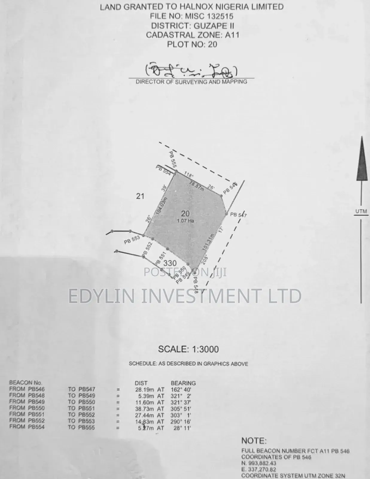 Commercial Land at Guzape Ii in Guzape District