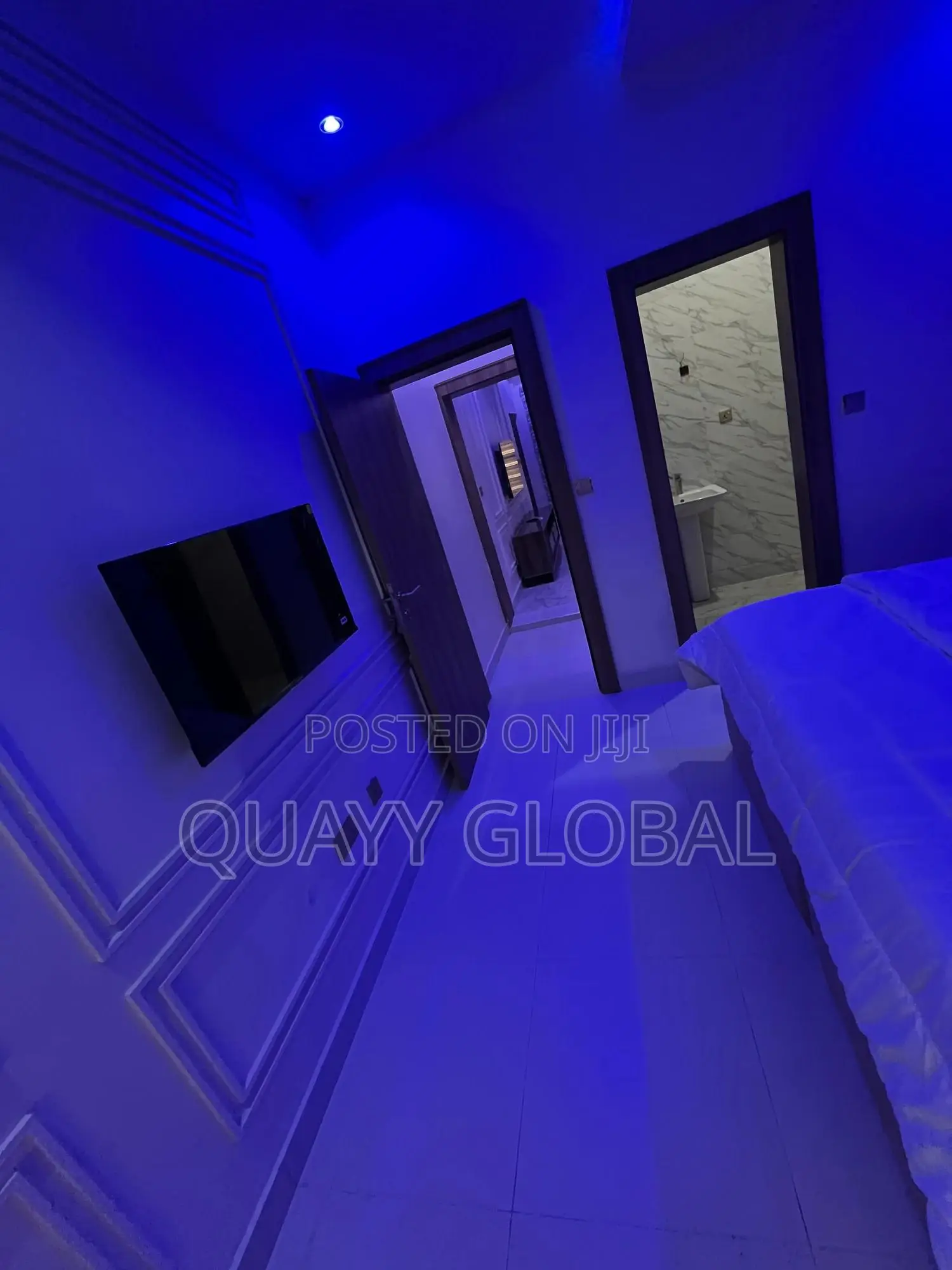 Fully Furnished Coded One Bedroom Apartment With 24/7 Light and Wifi in Gwarinpa