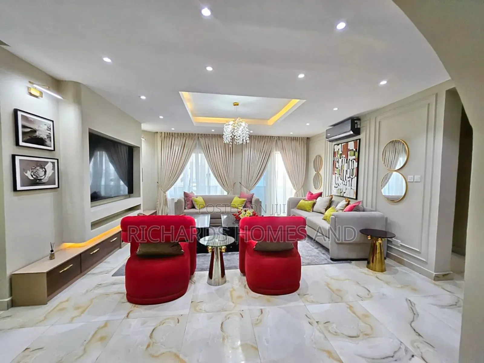 Furnished 3bdrm Apartment in Banana Island for rent in Banana Island