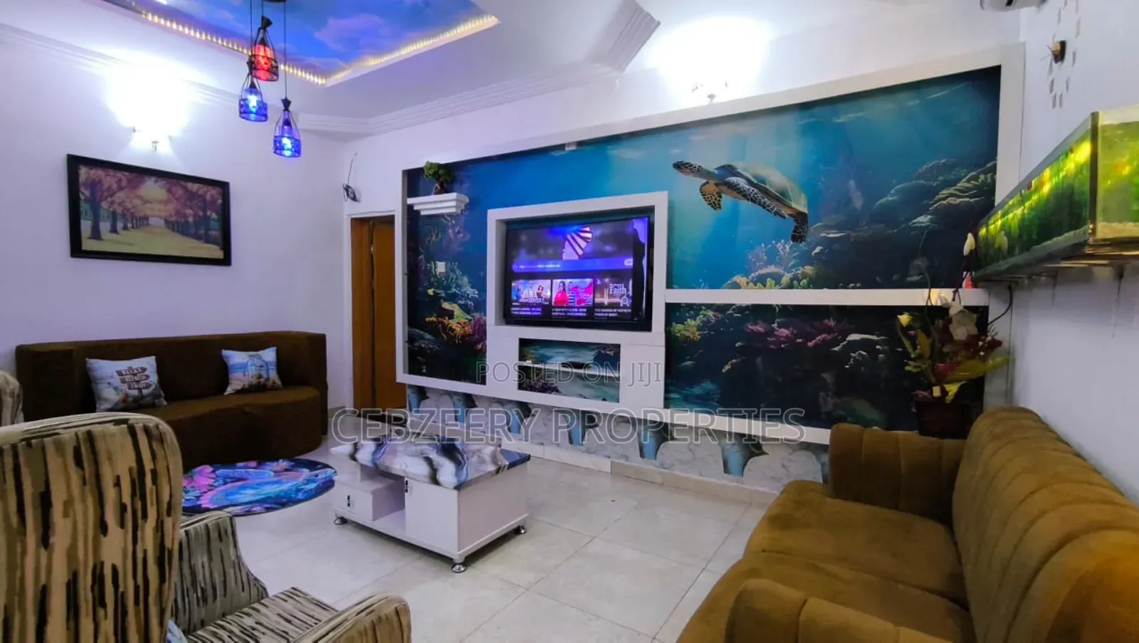 Exotic 1 Bedroom Easily Convertible in Ikeja GRA
