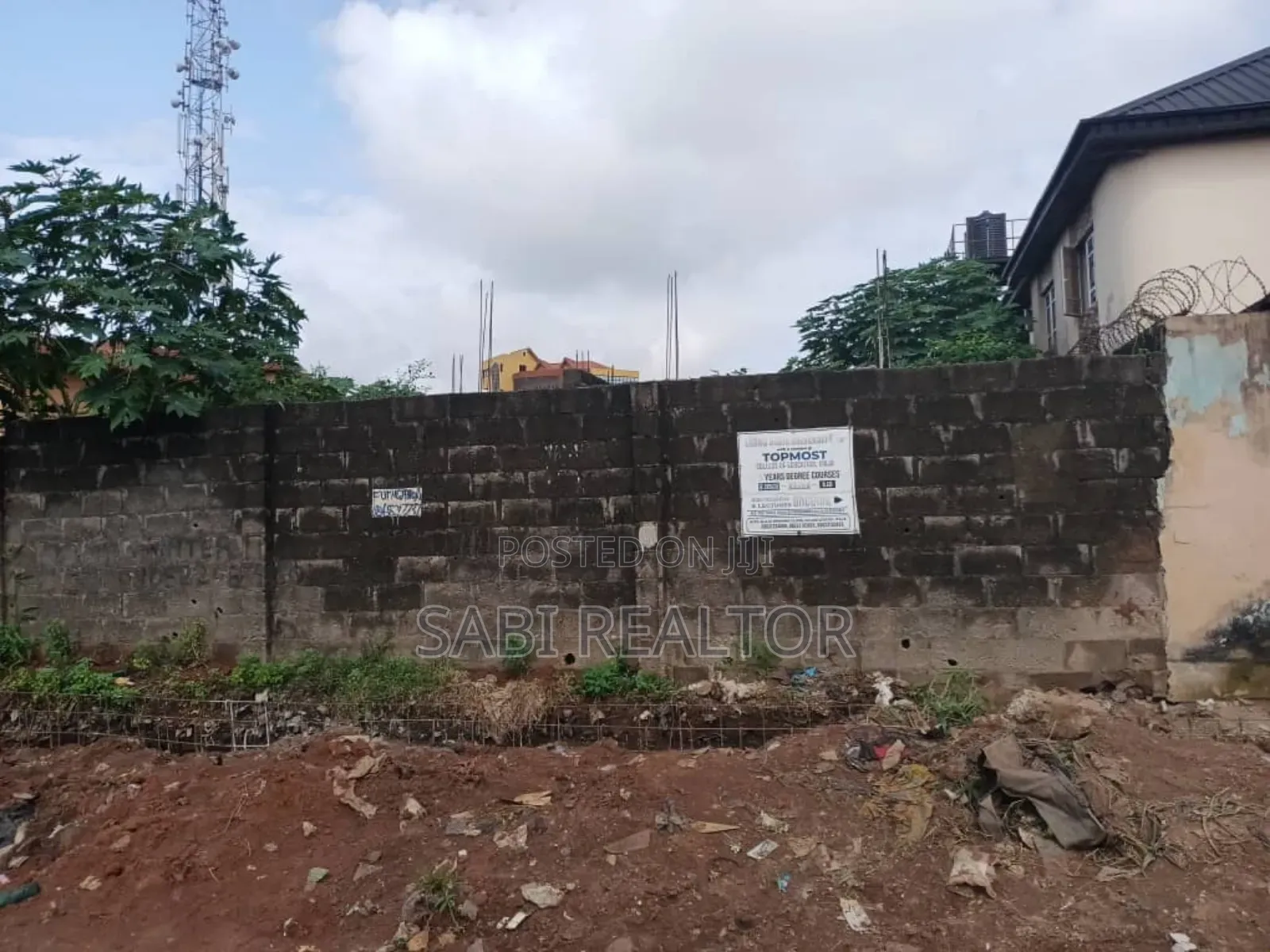 641sqm Fenced Gated With Uncompleted Bungalow at Unity Estate Egbeda in Egbeda