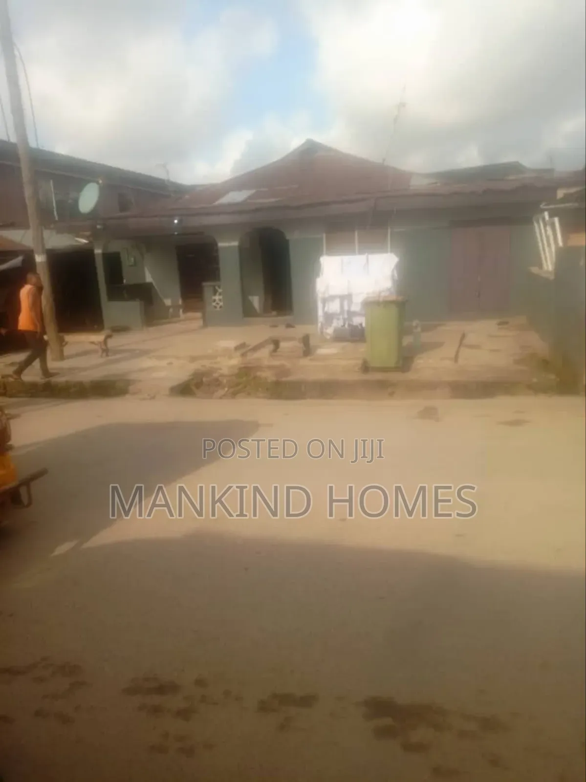 A Plot of Land With Bungalow on Owoseni Street, Oshodi Lagos in Oshodi