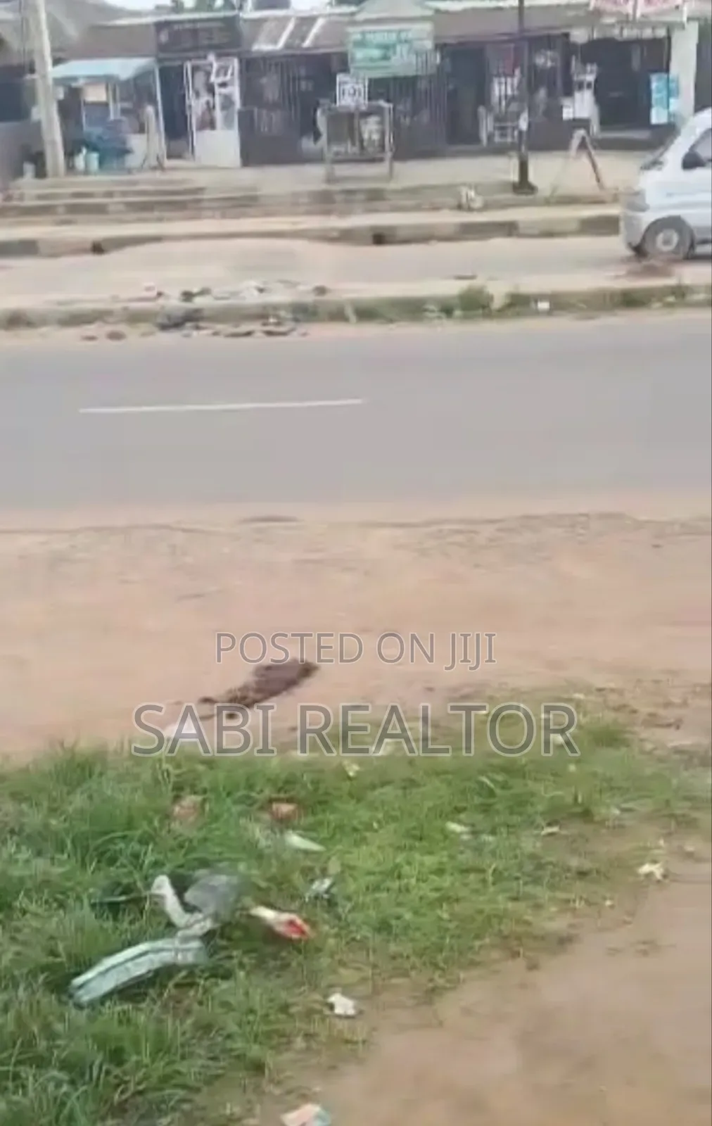 Sweet Prime Commercial Full Plot Of Land Along Ishefun Road For Sale in Ayobo