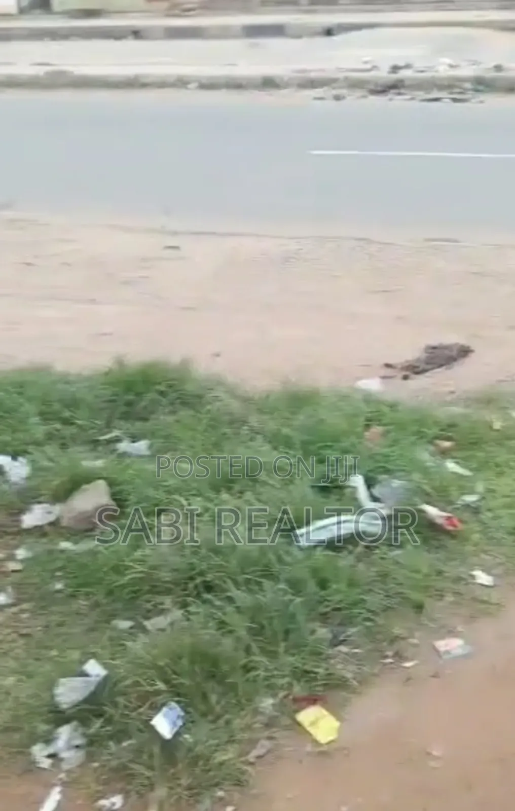 Sweet Prime Commercial Full Plot Of Land Along Ishefun Road For Sale in Ayobo