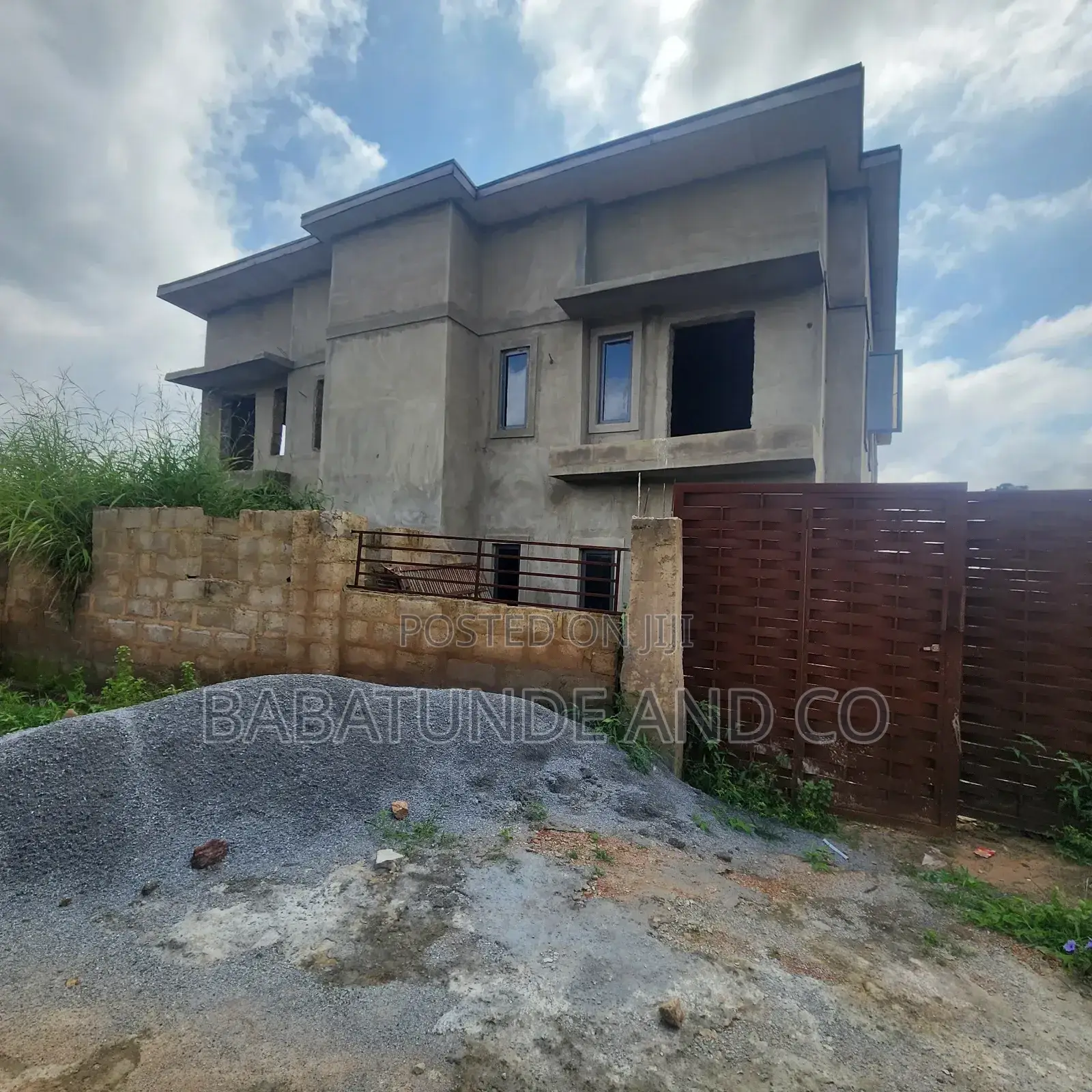 Two(2) Units of Semi Detached Duplex With Bq at Afinyanun, Ologuneru in Ologuneru
