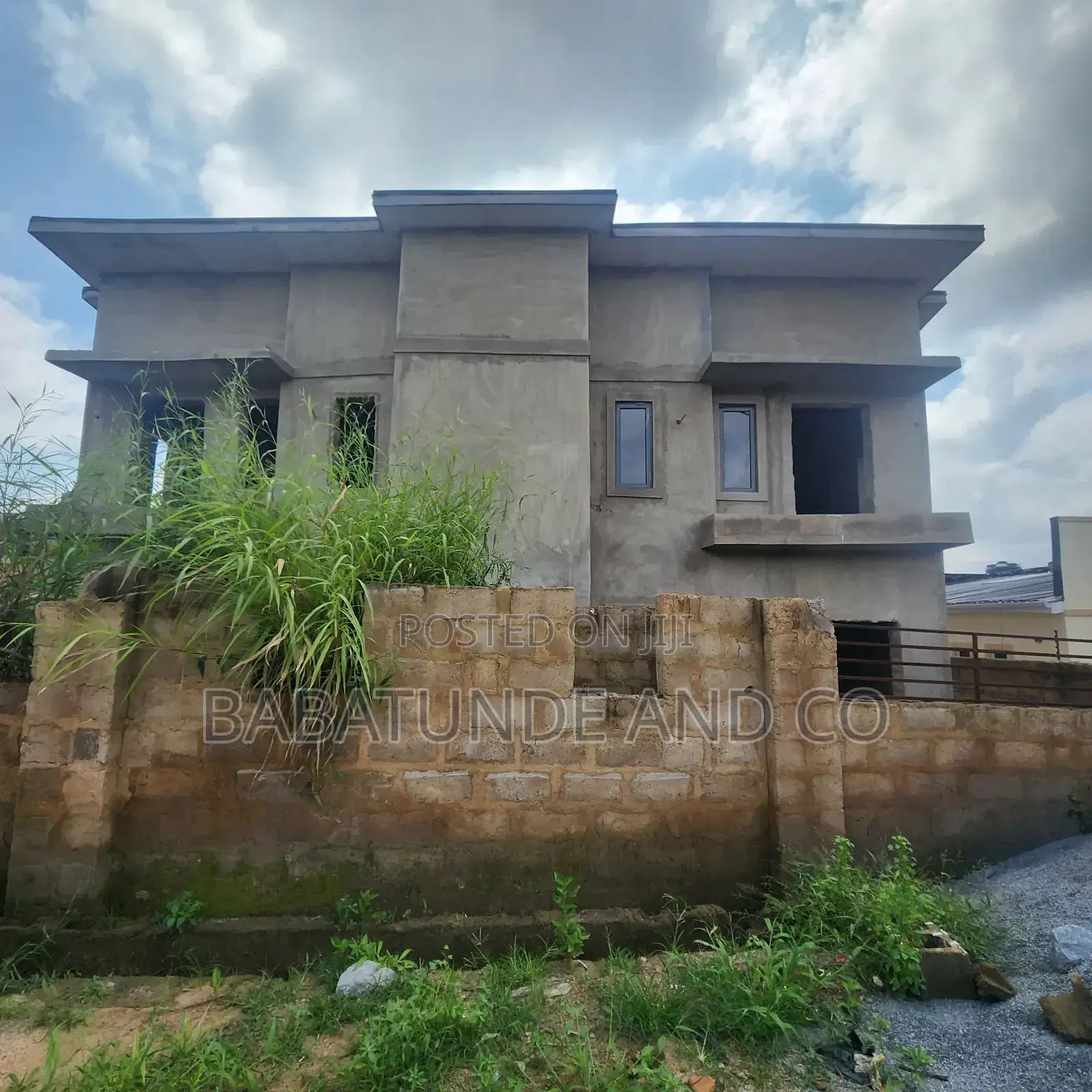 Two(2) Units of Semi Detached Duplex With Bq at Afinyanun, Ologuneru in Ologuneru