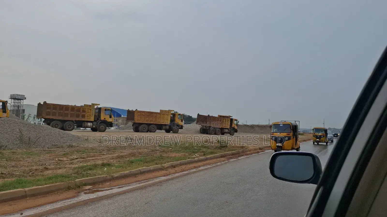 A Road Construction to an Fcda C of O Land at Apo Wassa in Wasa