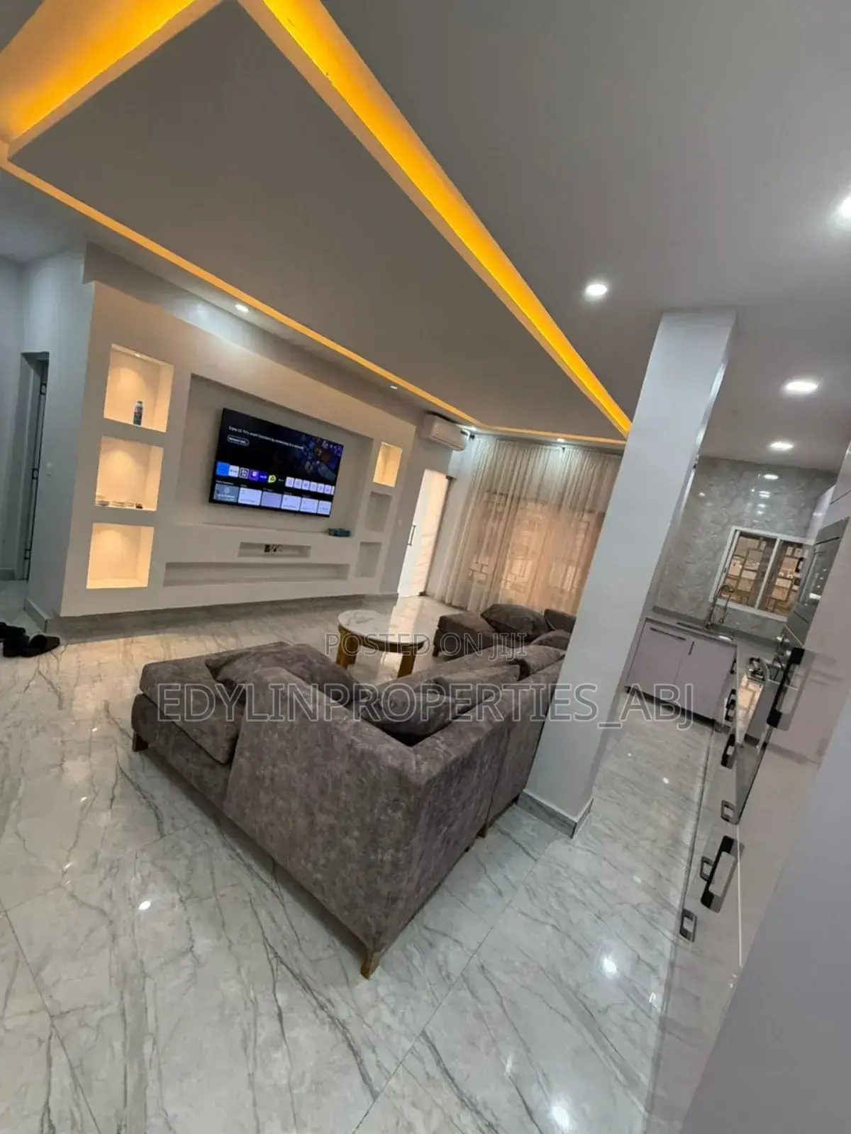 3 Bedroom Block of Flats at Katampe Main. FCT Abuja in Guzape District