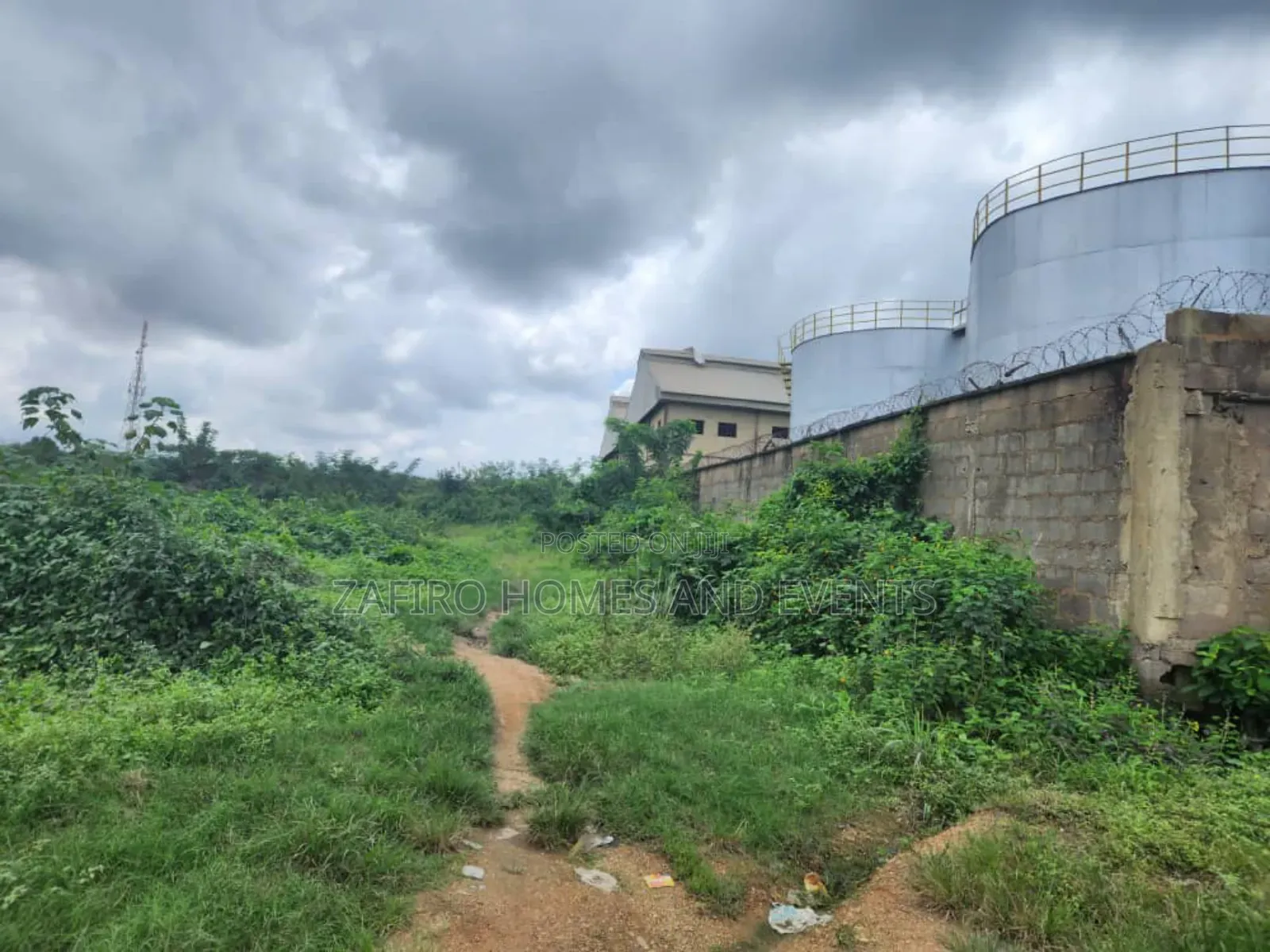 An Acre of Industrial Land for Sale Podo Old Lagos-Ibadan Express Road in Ibadan