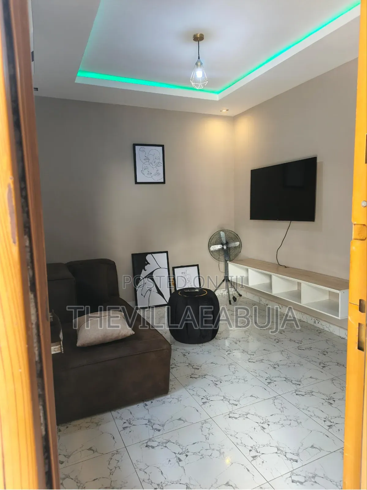 Furnished 1bdrm Apartment in The Villa Residence, Lugbe District in Lugbe District