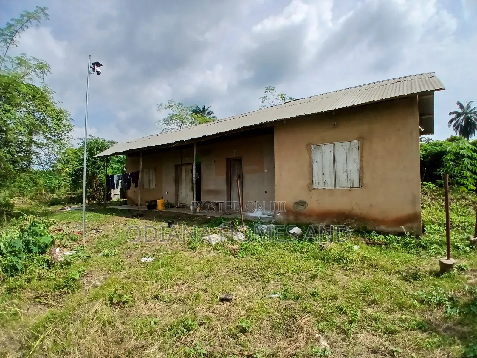 7.5 Acres Wire Fenced With Plantain Stands for Sale at Akufo, Ido Road in Ibadan