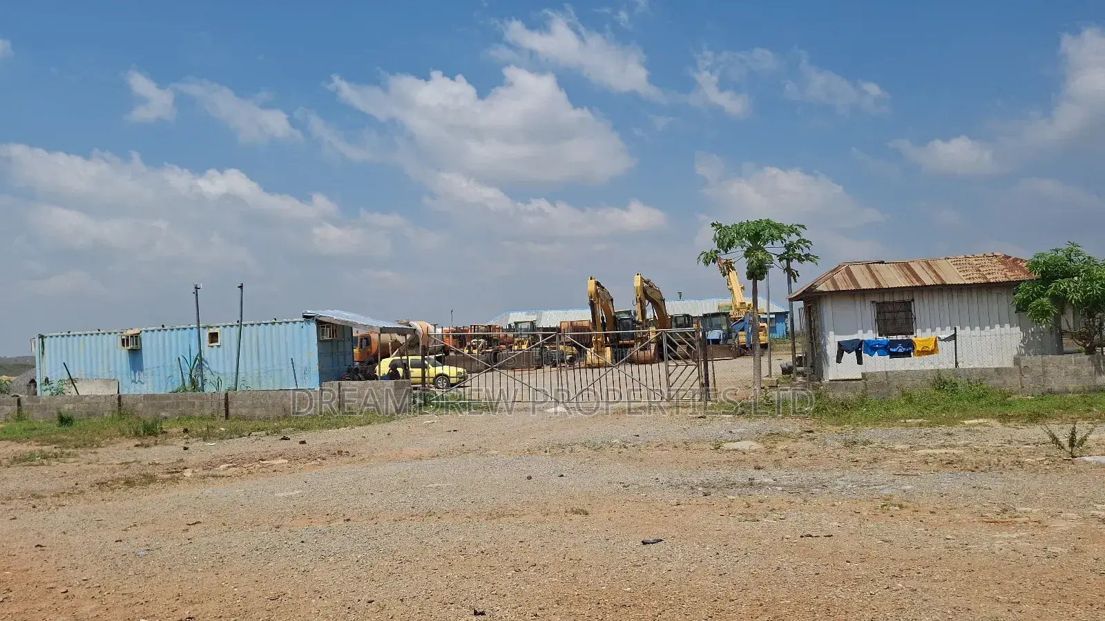 A Direct Fcda C of O Land With Construction Ongoing at Apo Wassa in Wasa