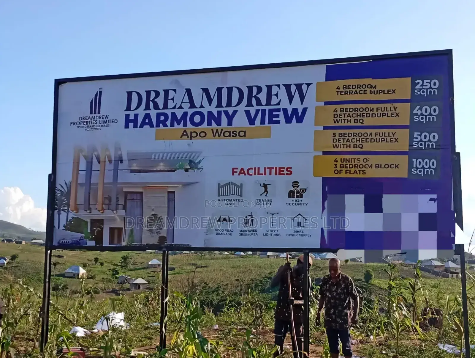A Direct Fcda C of O Land With Construction Ongoing at Apo Wassa in Wasa