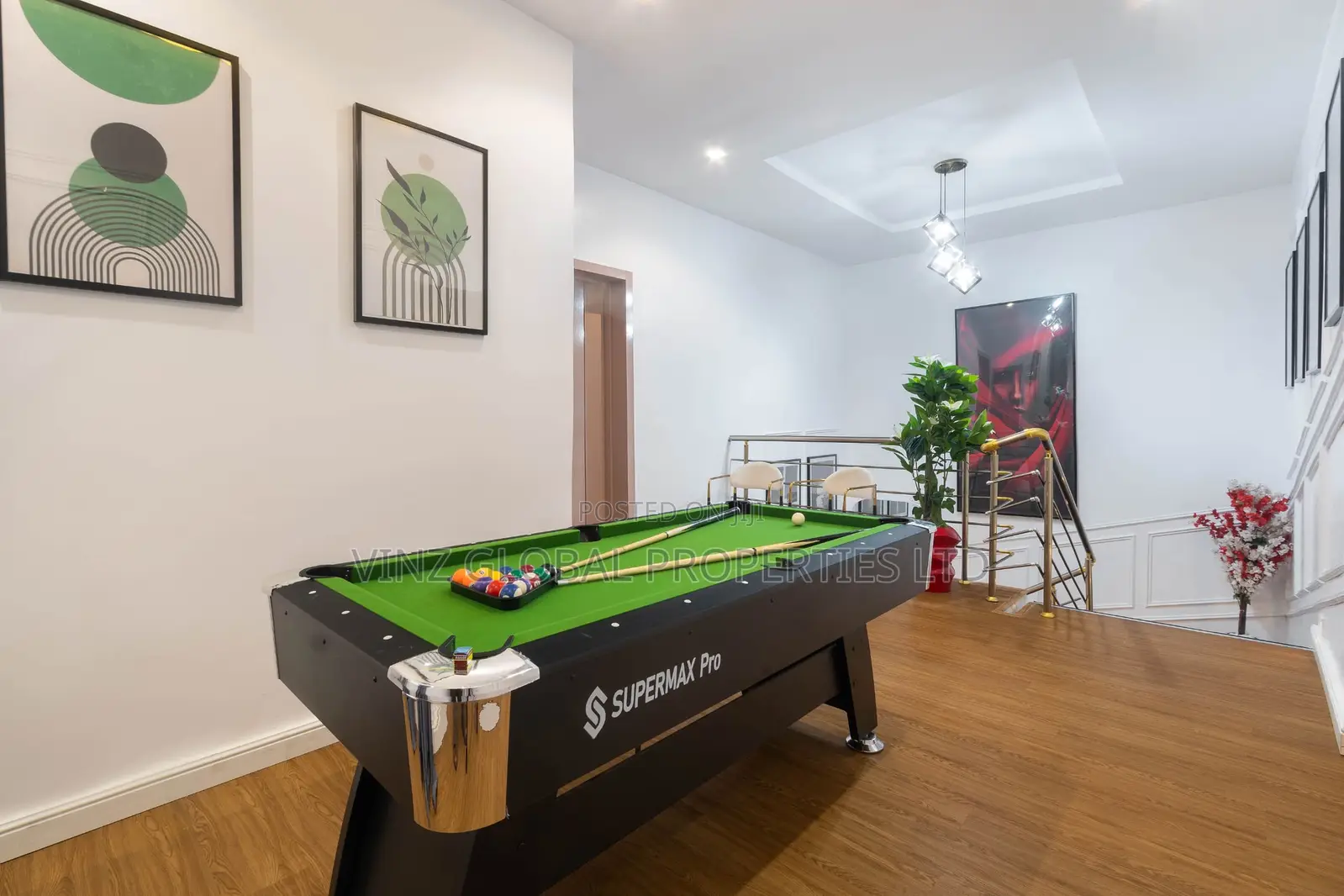 Luxurious 4 Bedroom Duplex With Pool, Gym, Ps5, Snooker, Air Hockey in Lekki