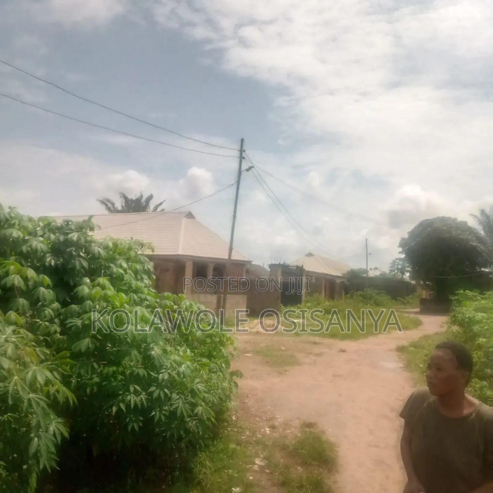 Standard Half Plot Measuring 30ft by 120ft in a Developed Area in Ado-Odo/Ota