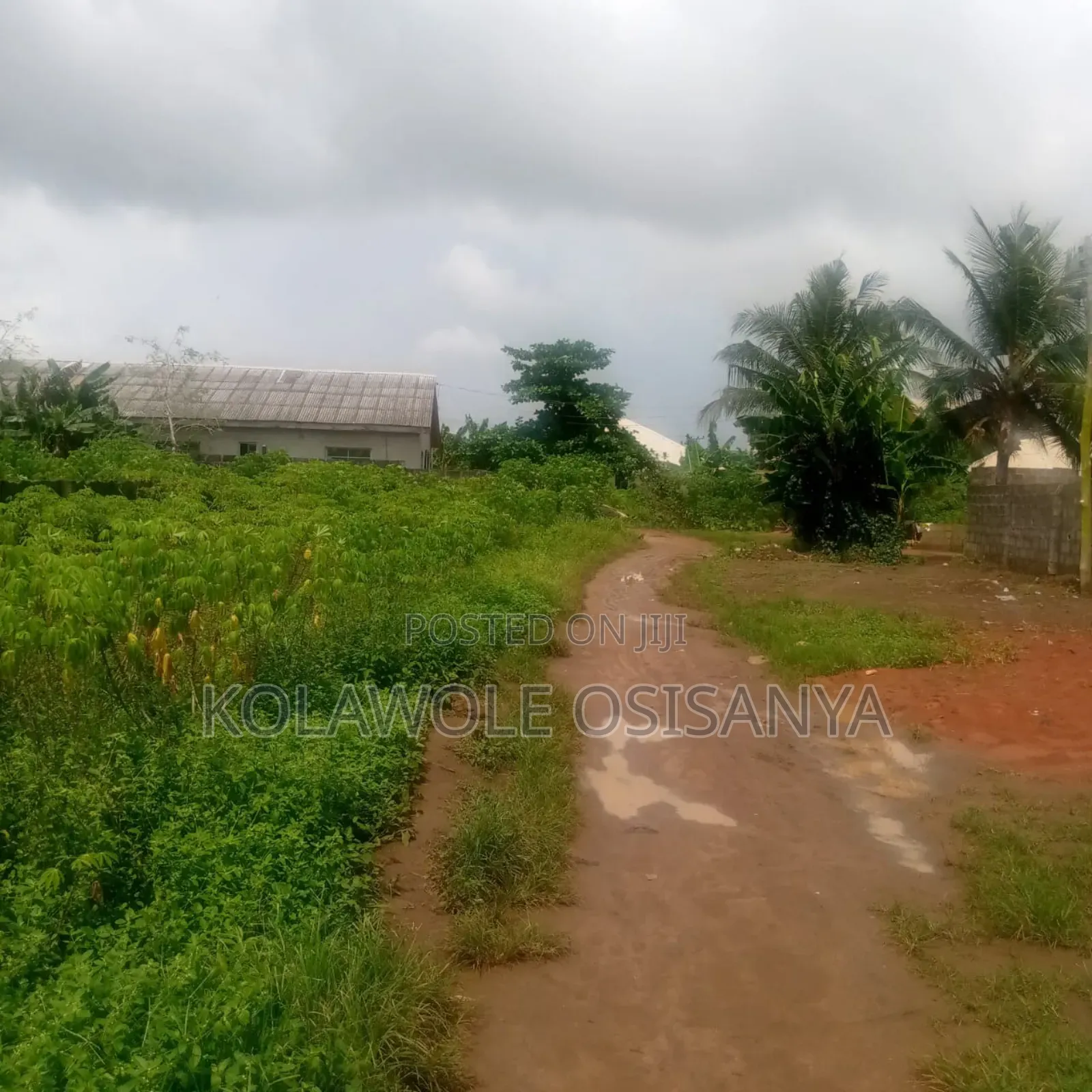 Standard Half Plot Measuring 30ft by 120ft in a Developed Area in Ado-Odo/Ota