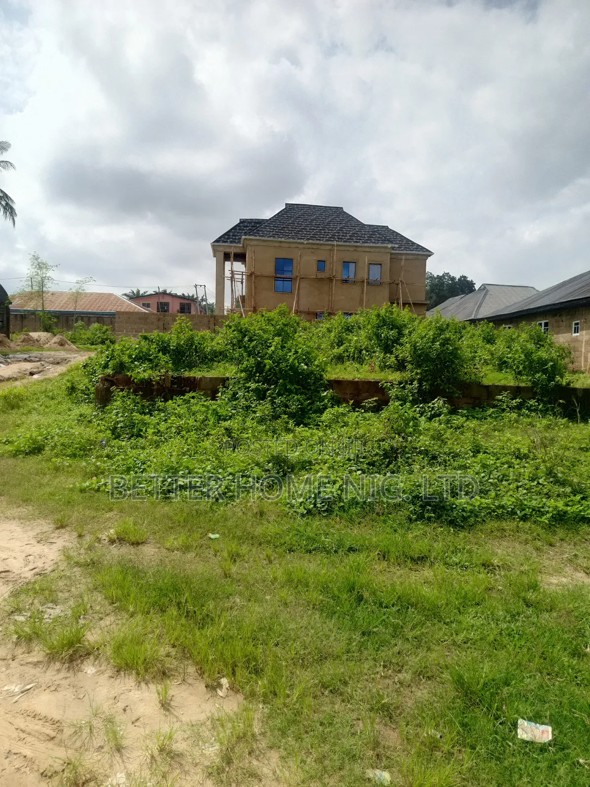 A Standard Plot of Land in Oluyole Estate